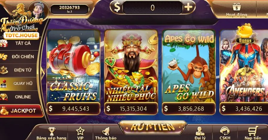 Hình ảnh biểu đồ RTP và lợi thế nhà cái trong các game tại 7clubs win